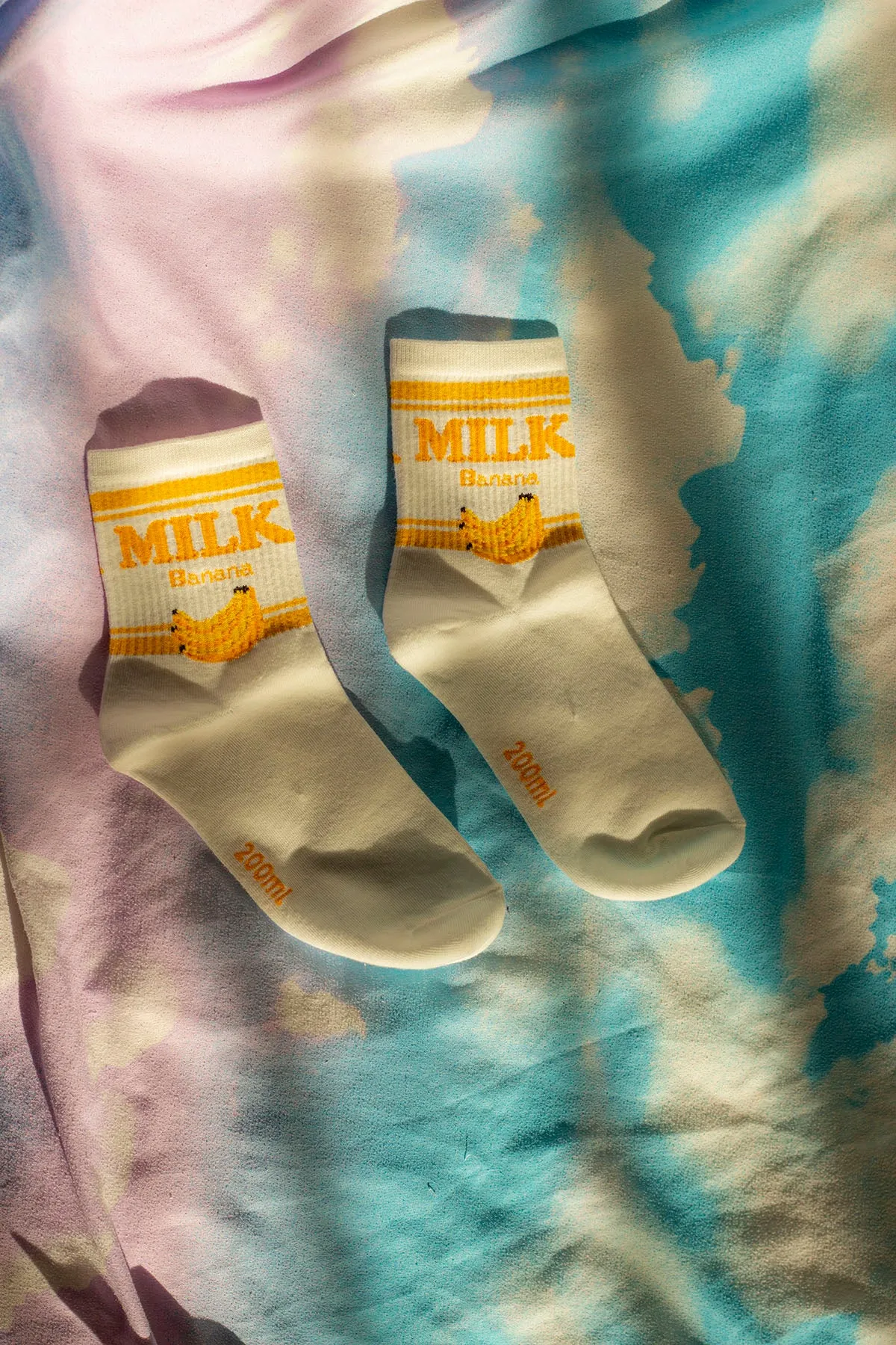 Milk Carton Socks