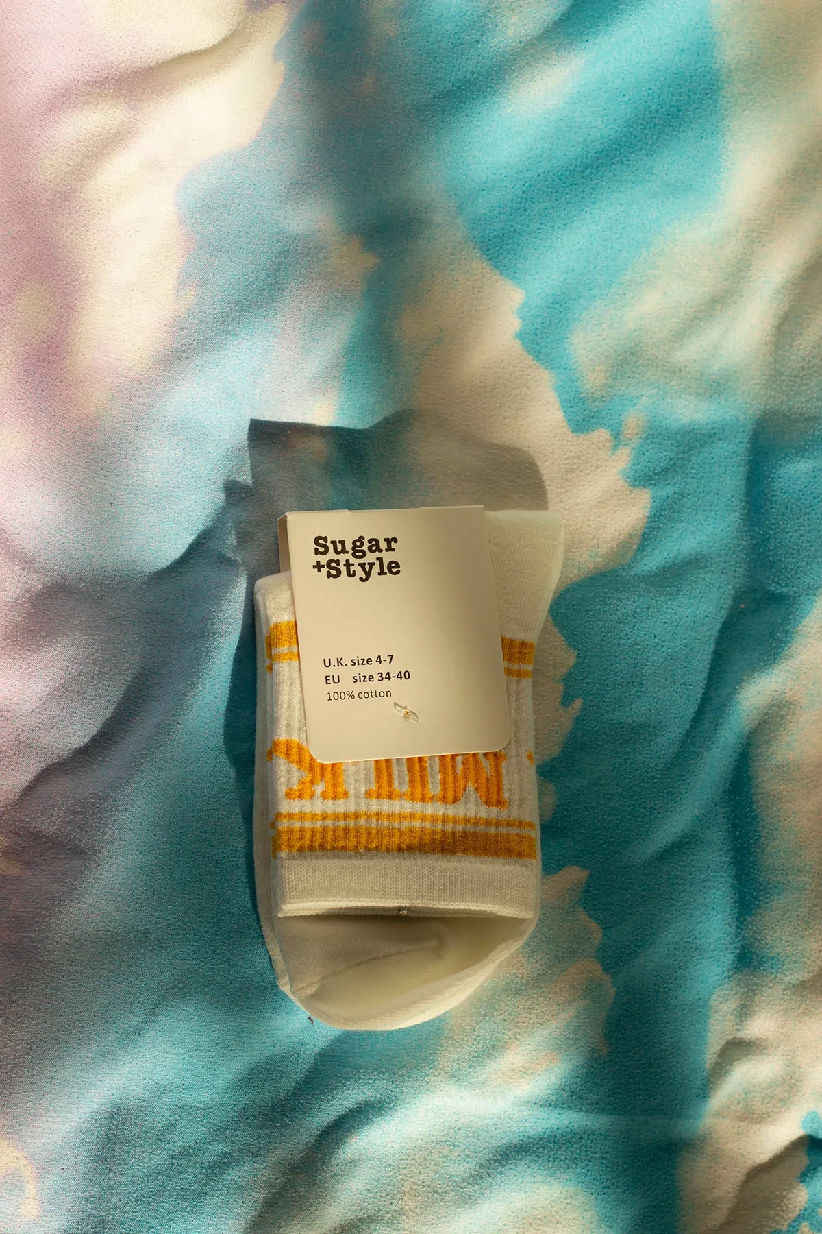 Milk Carton Socks