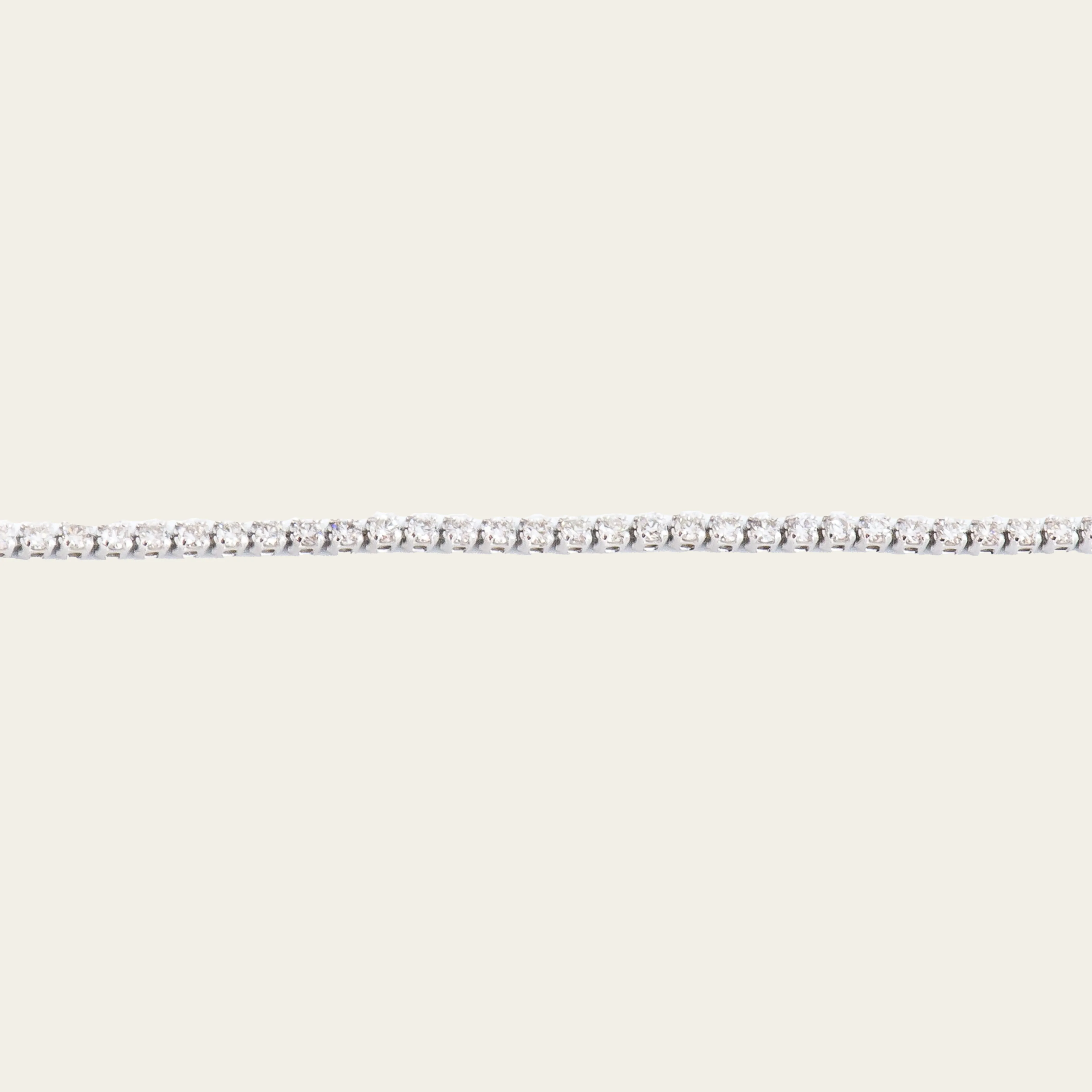 mini diamond tennis bracelet