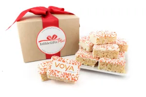 Mini Logo Rice Krispies Logo Treats - Gift Box of 12