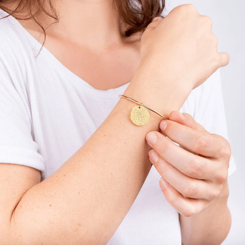 Misha Star Map Bangle