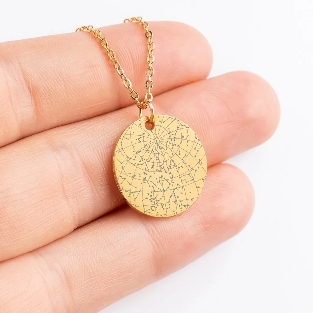 Misha Star Map Necklace