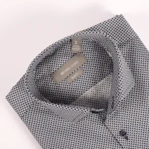 MK Navy Pyramid Printed Shirt
