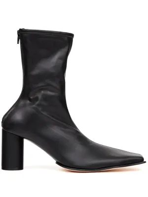 MM6 Maison Margiela Trunk leather boots