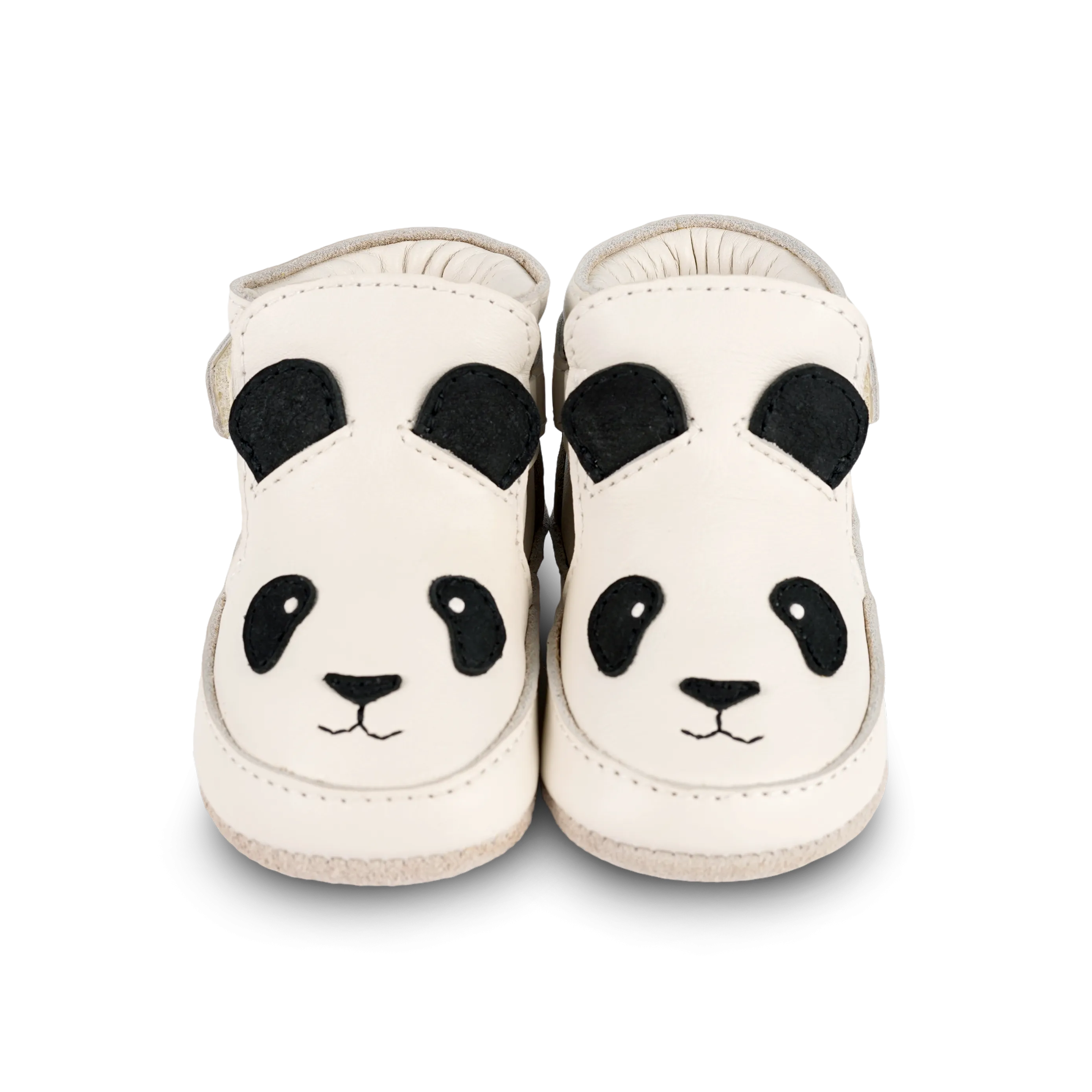 Morris Sneakers | Panda | Off White Leather