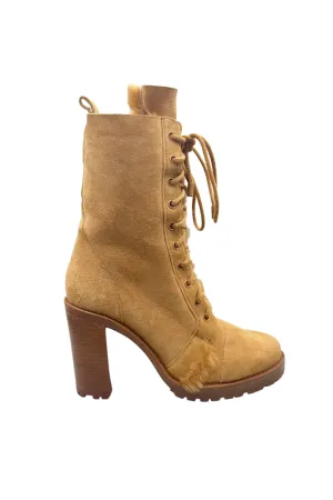 Naomie Shearling Boot 90 | Tan
