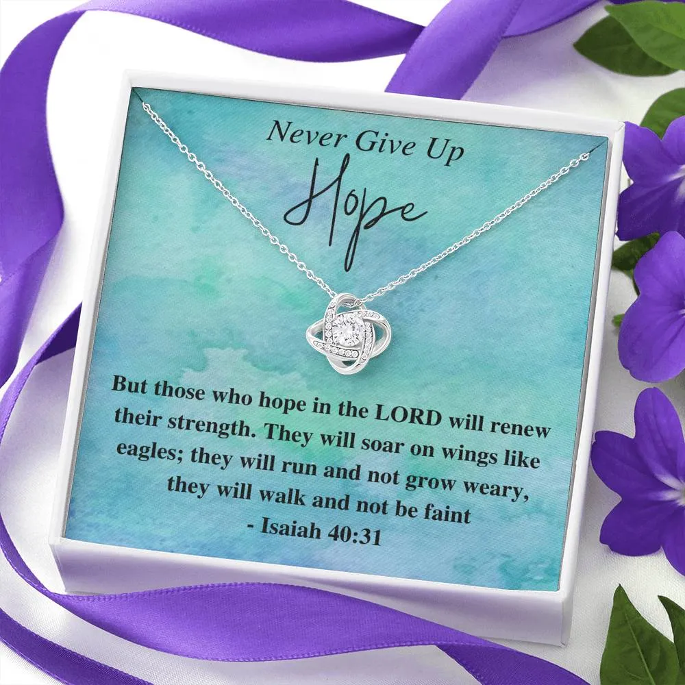 Never Give Up Hope