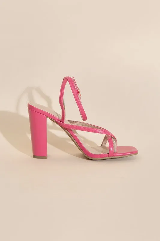 NILE-5 THONG STRAPPY HEELS
