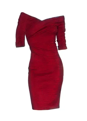 Off The Shoulder Ponte Dress
