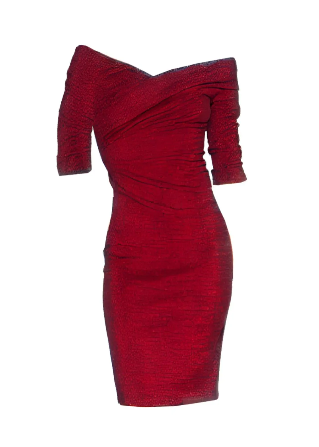 Off The Shoulder Ponte Dress