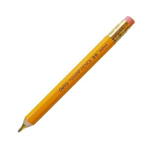 OHTO Sharp Pencil 2.0-Wooden Mechanical Pencil Lead Holder-2.0mm