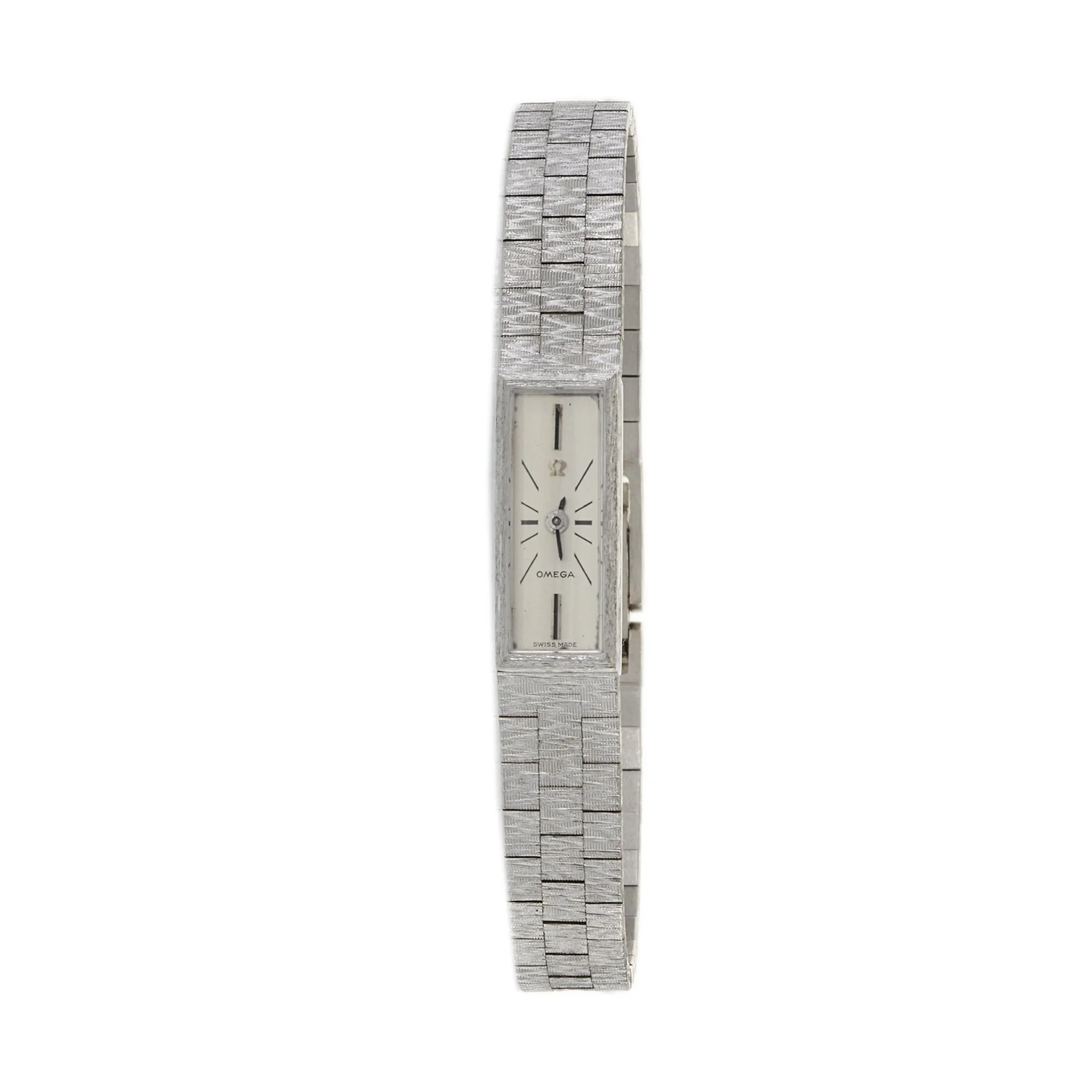 Omega 1960's 18KT White Gold Cocktail Watch RARE