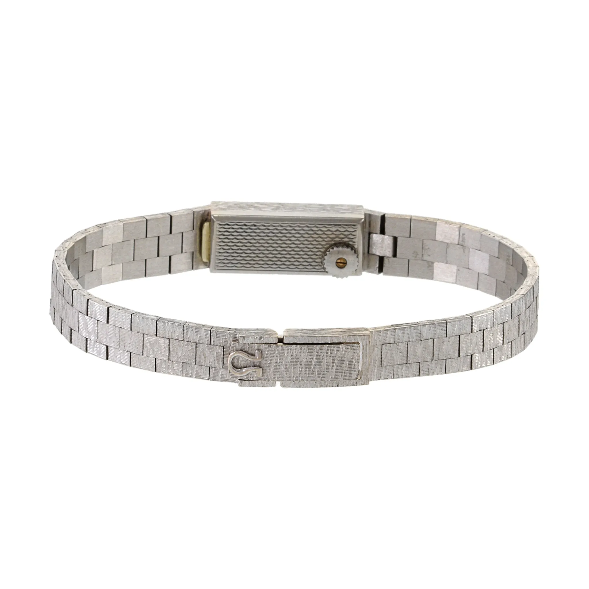 Omega 1960's 18KT White Gold Cocktail Watch RARE