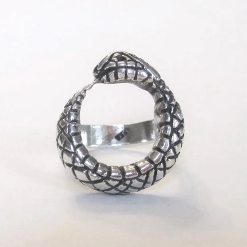 Ouroboros I Snake Ring