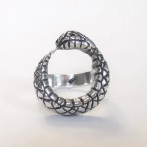 Ouroboros I Snake Ring