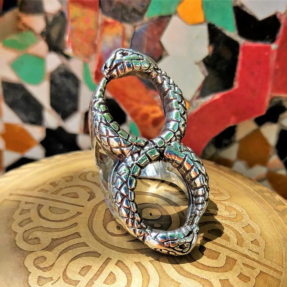 Ouroboros II Infinity Ring