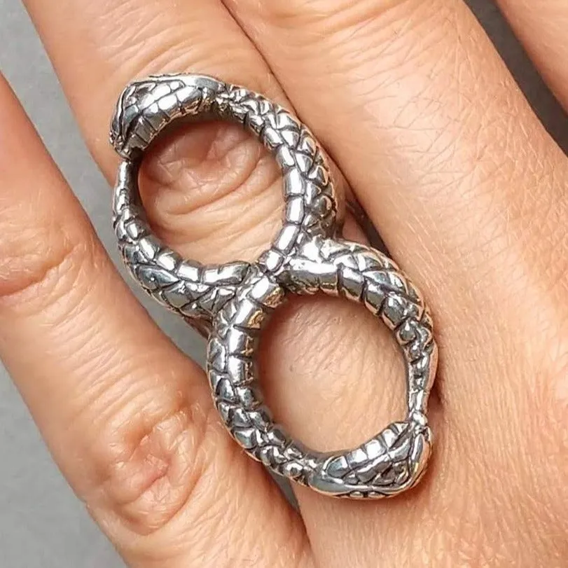 Ouroboros II Infinity Ring