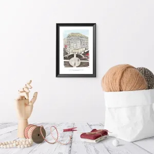 'Oxford Circus' London Wall Print