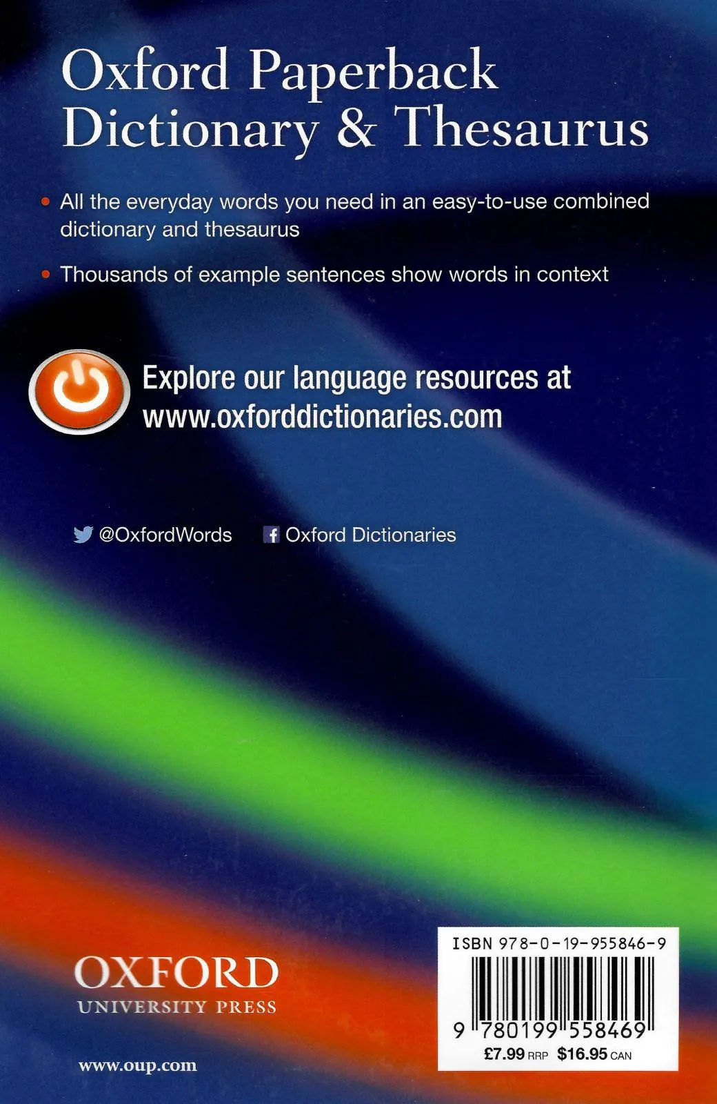 Oxford Paperback Dictionary & Thesaurus
