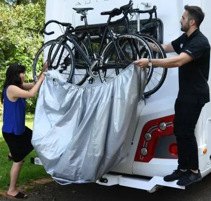 Oxford Premium Aquatex Heavy Duty Bike Cover for Touring | 3-4 Bikes