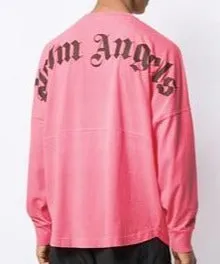 Palm Angels "Classic Logo" Tee Pink