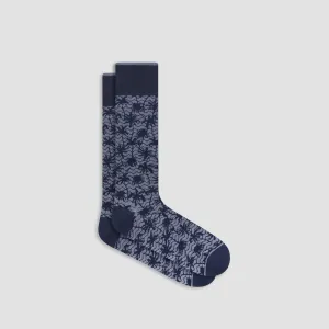 Palm Tree Mid-Calf Socks