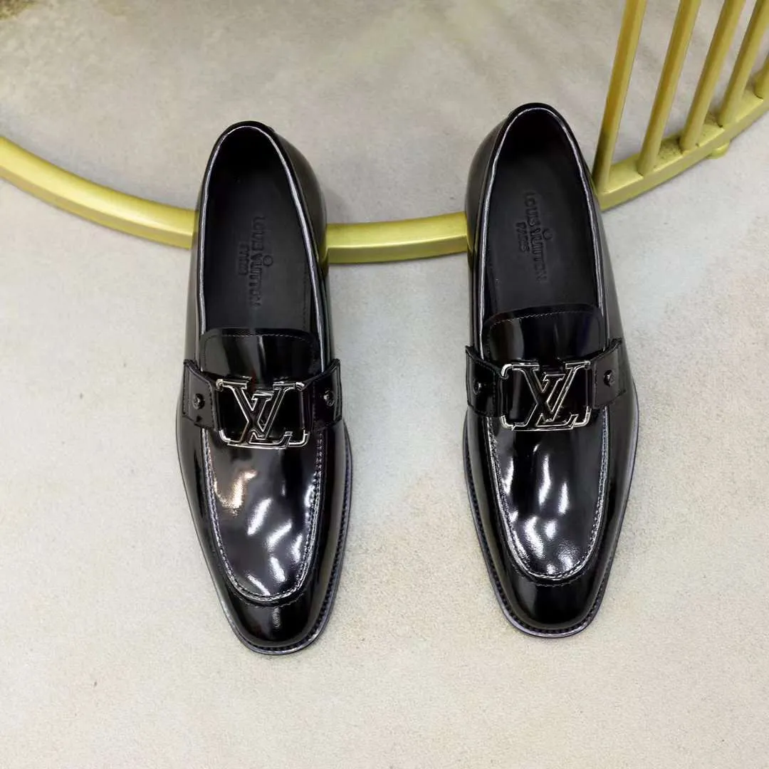 Patent Leather Loafers For Men