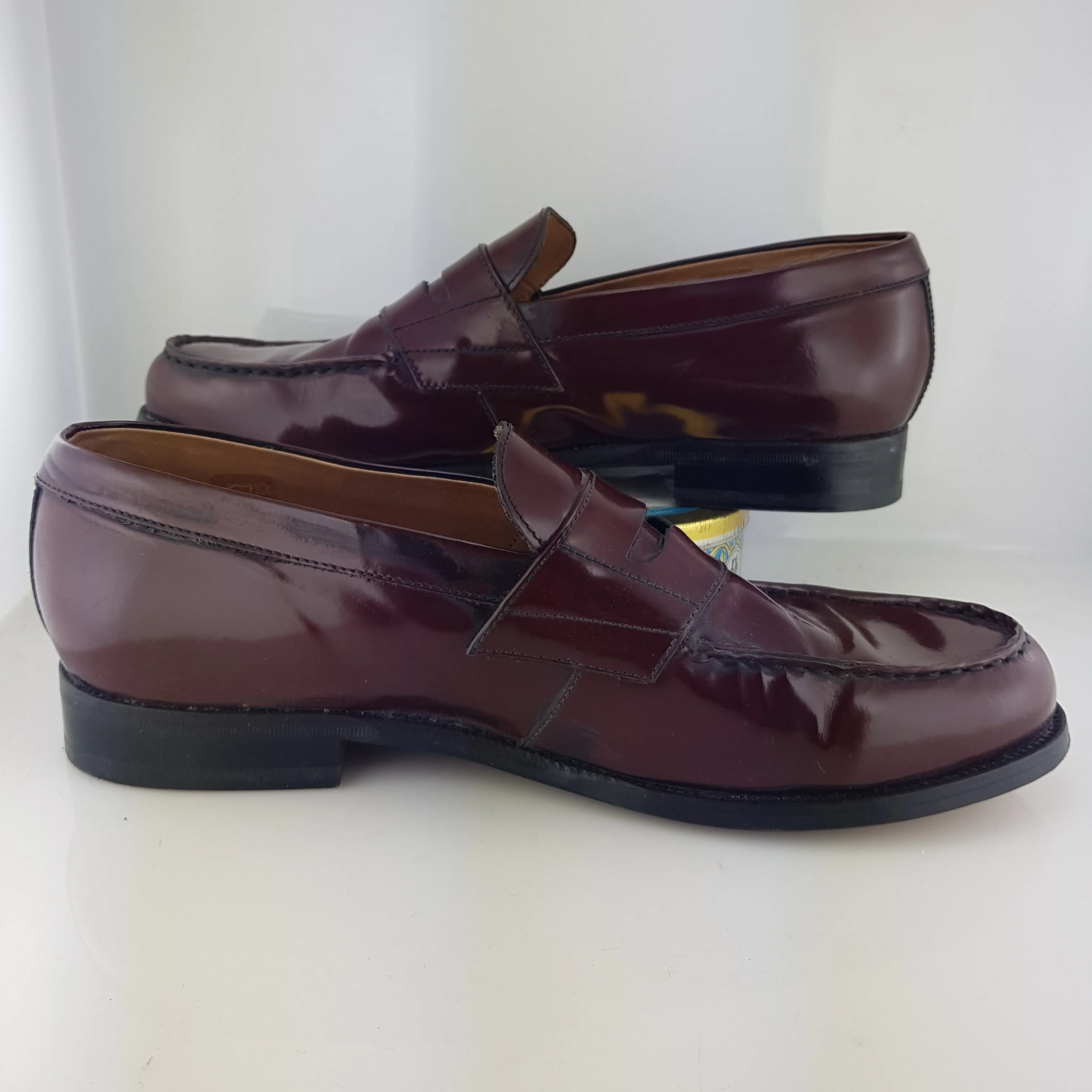 Patent loafers