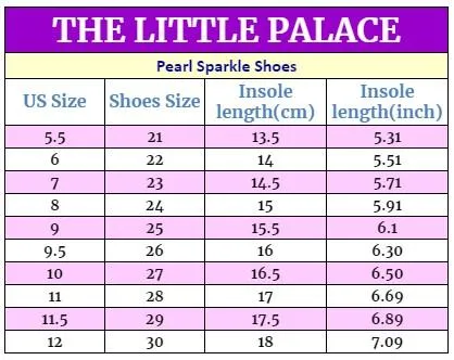 Pearl Sparkle Shoes - Priority Shipping