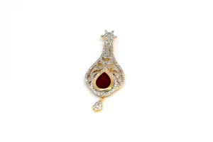 Pendant with Synthetic Ruby
