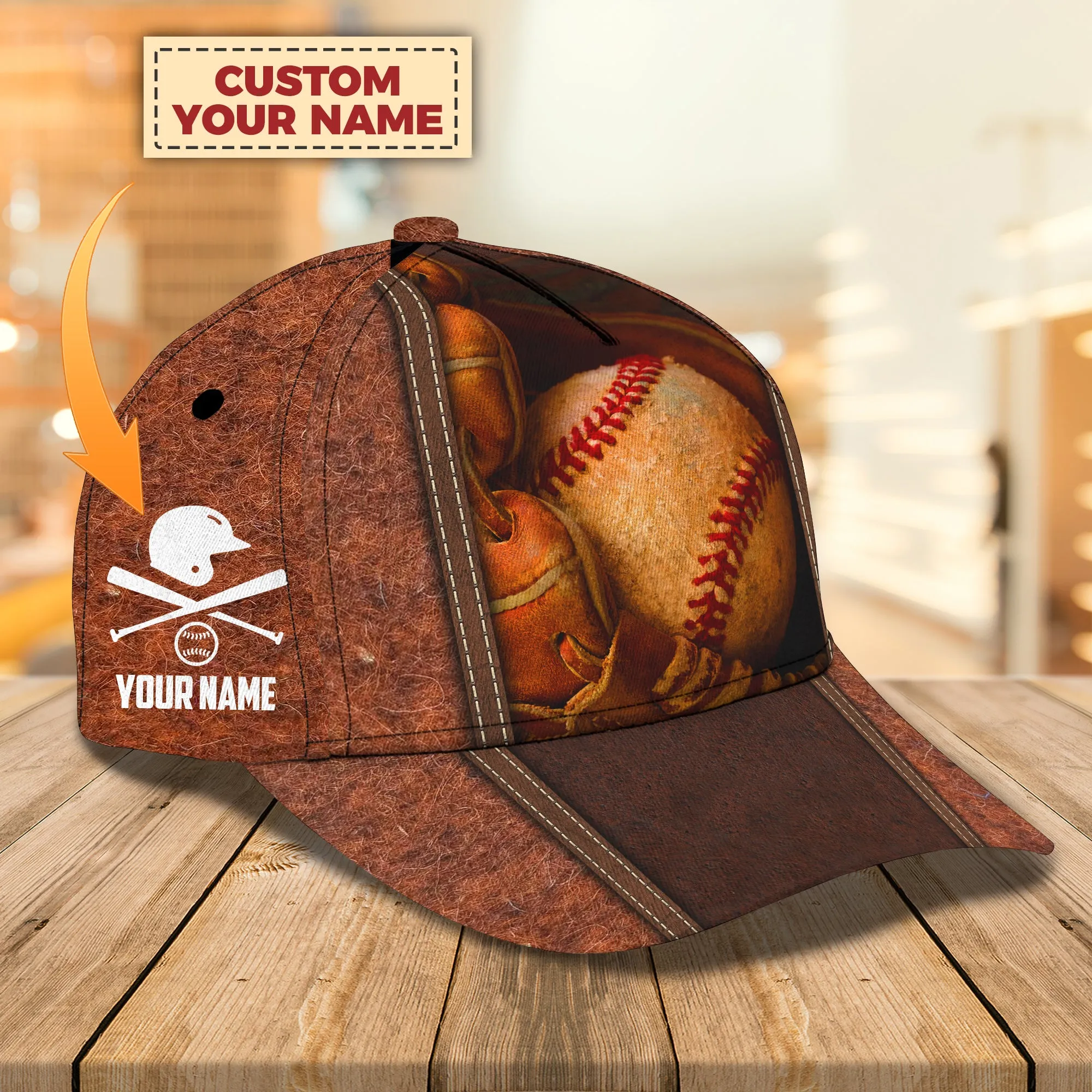 Personalized Classic Cap Baseball - QB95