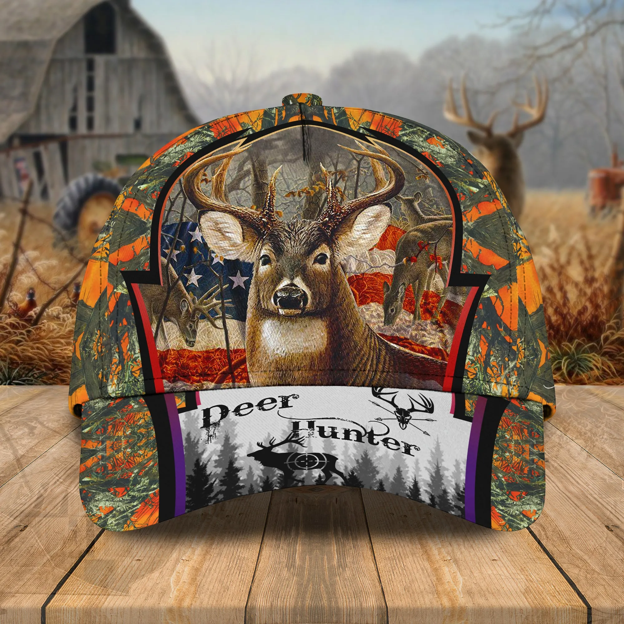 Personalized Classic Cap Deer Hunting - QB95