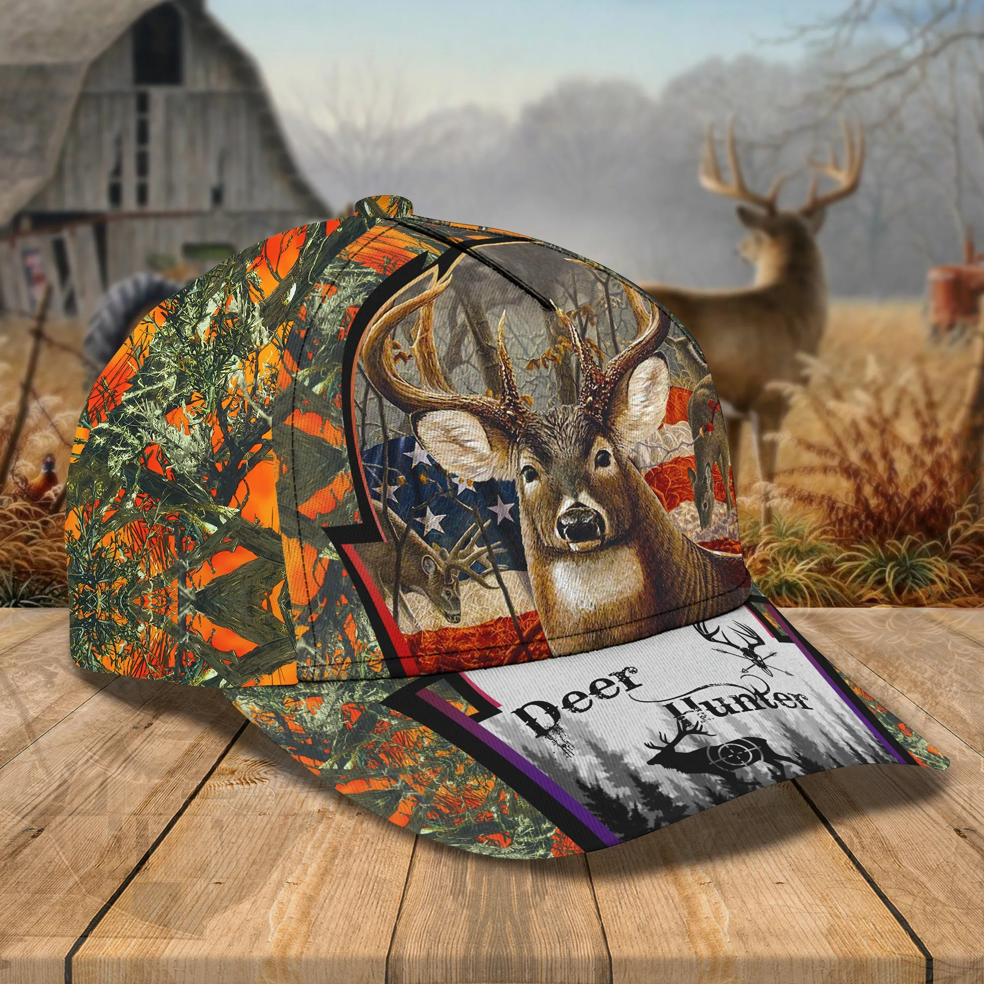Personalized Classic Cap Deer Hunting - QB95