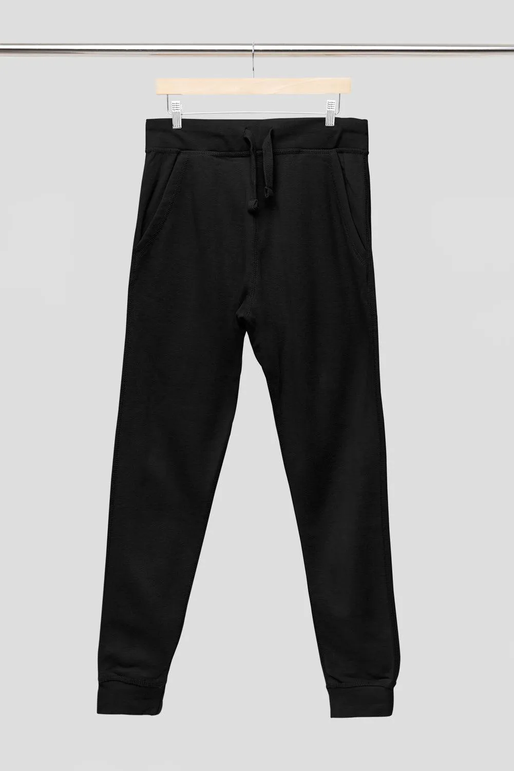 Pick Any 2 - Unisex Regular Fit Cotton Joggers - Combo Pack