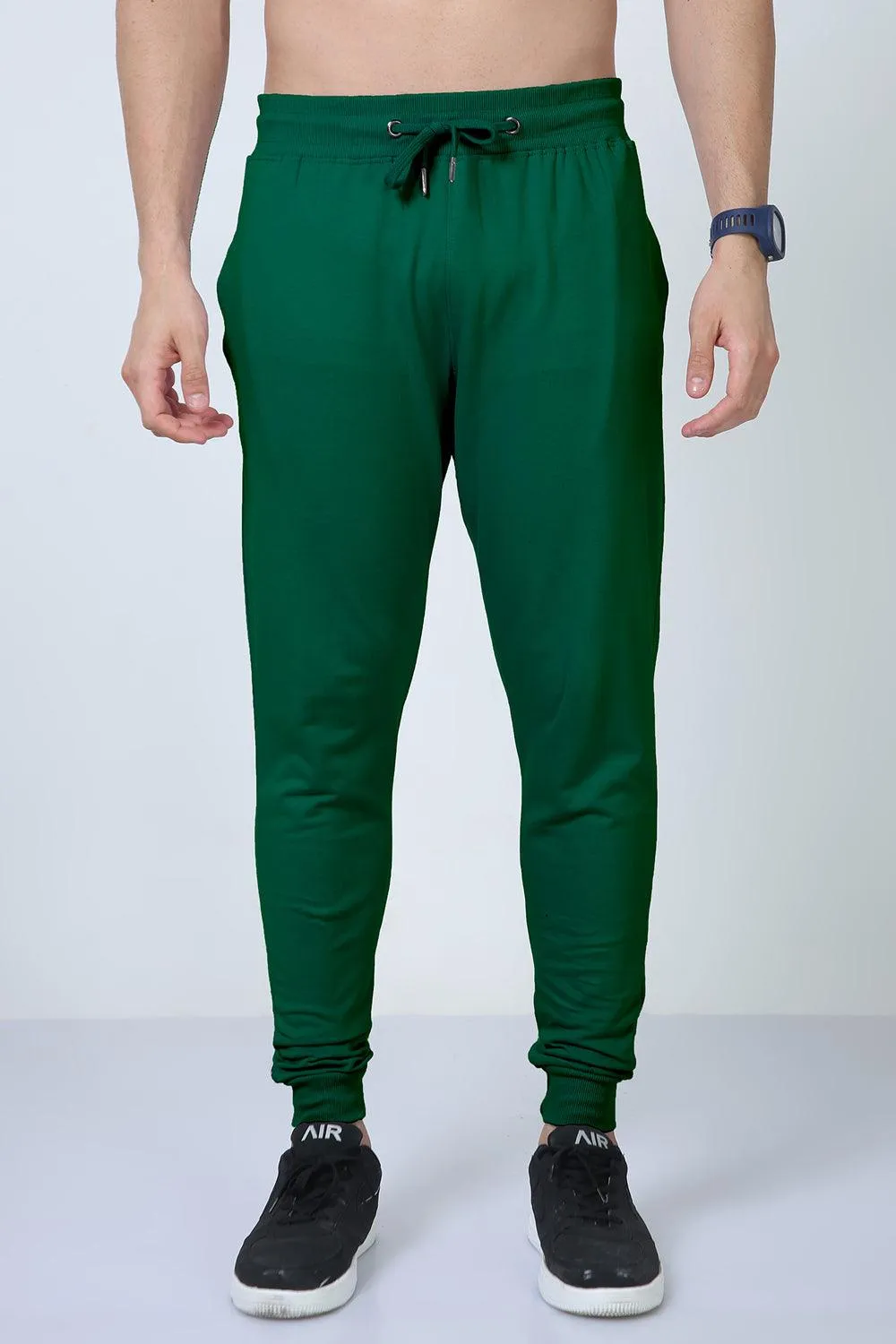 Pick Any 2 - Unisex Regular Fit Cotton Joggers - Combo Pack