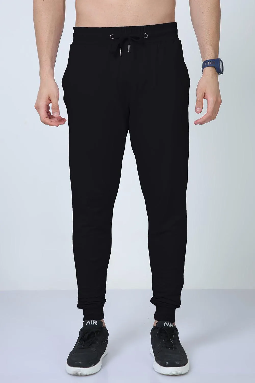 Pick Any 2 - Unisex Regular Fit Cotton Joggers - Combo Pack