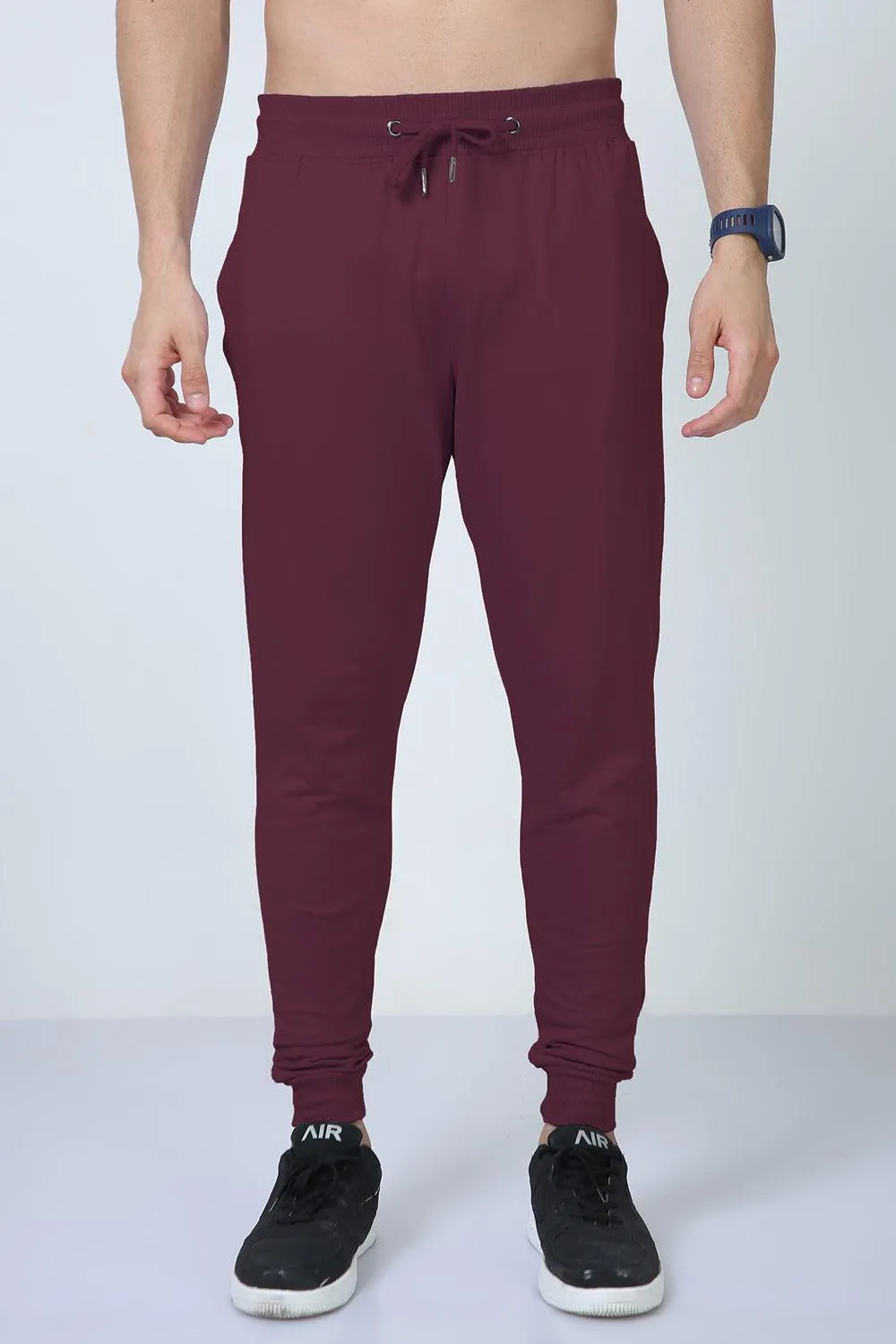 Pick Any 2 - Unisex Regular Fit Cotton Joggers - Combo Pack