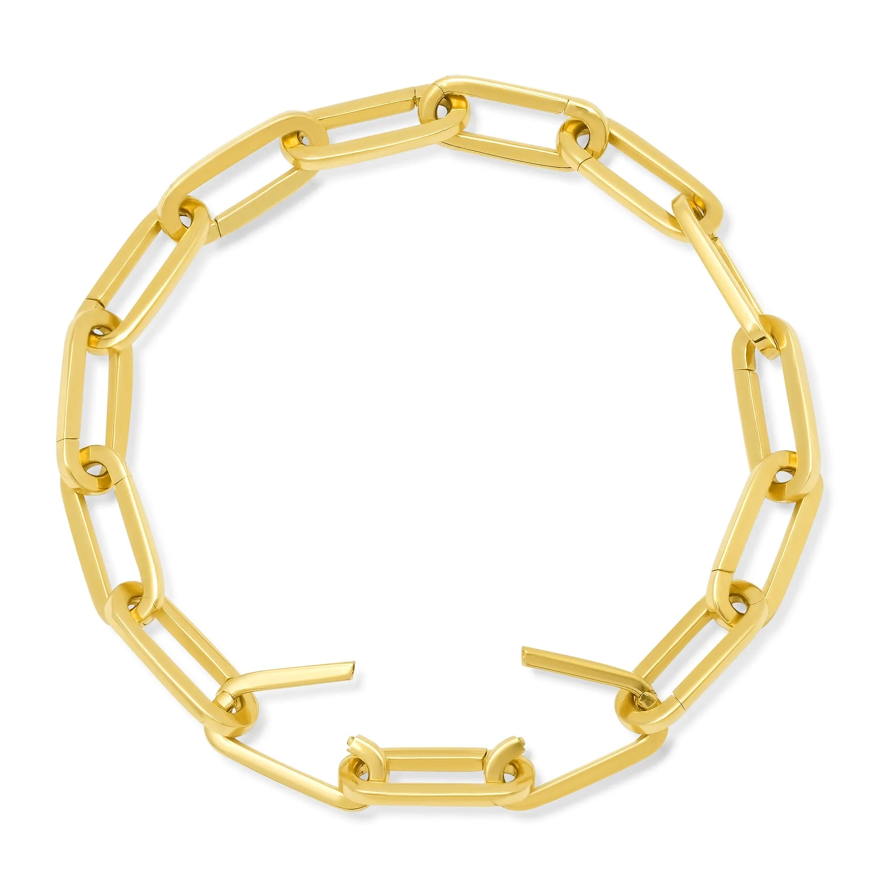 Pick Your Link Charm Bracelet 14kt Gold