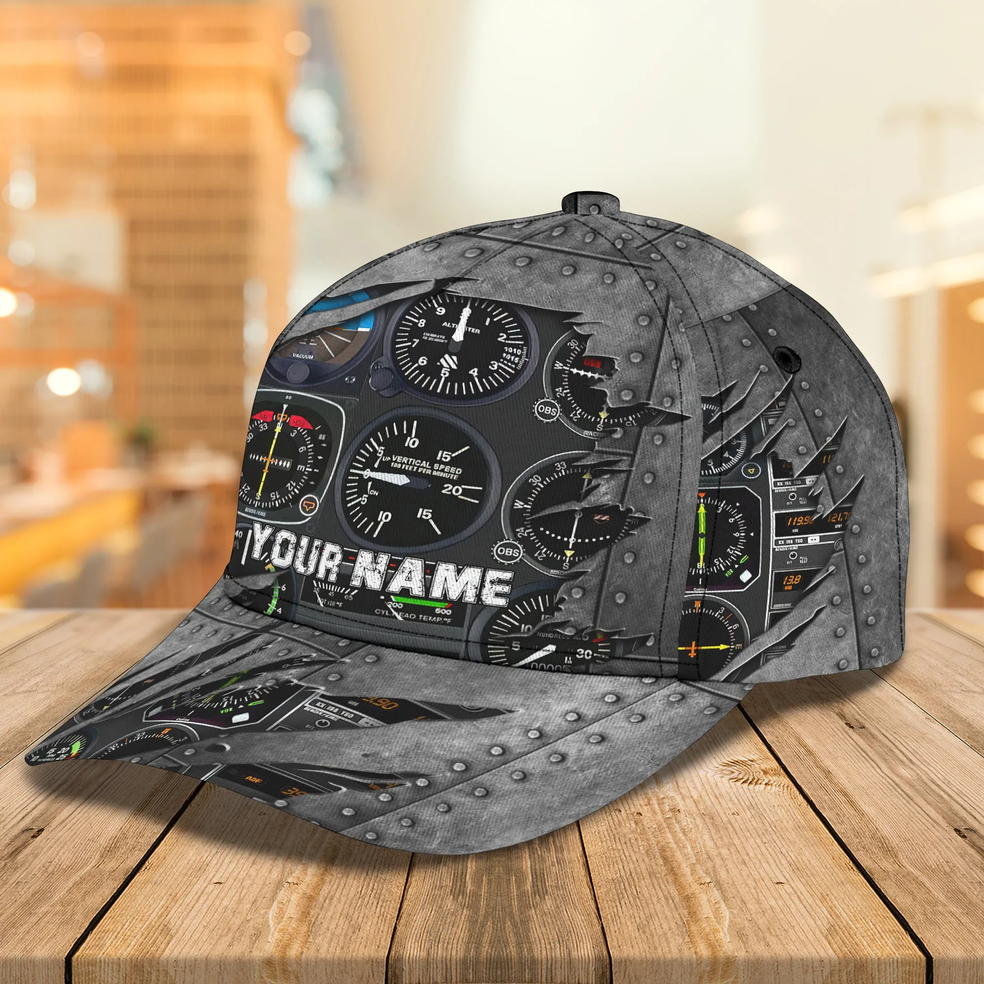 Pilot - Personalized Name Cap - Tra96