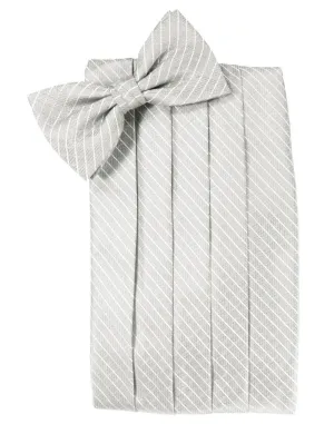 Platinum Palermo Cummerbund