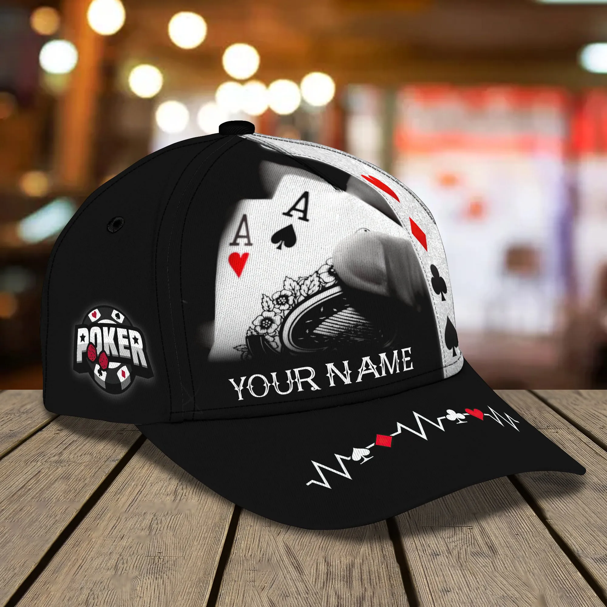 Poker - Personalized Cap 014 - Nvc97-189