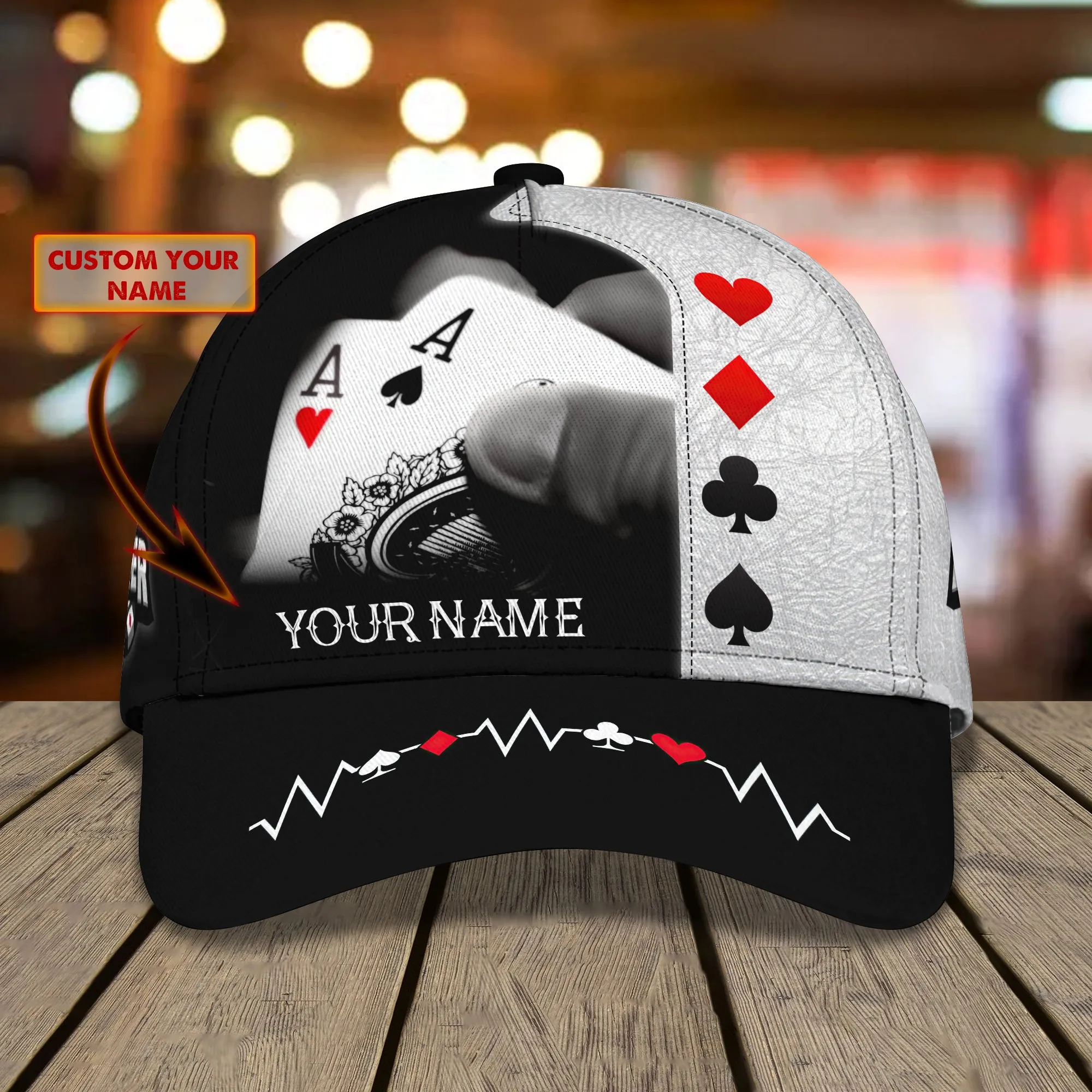 Poker - Personalized Cap 014 - Nvc97-189
