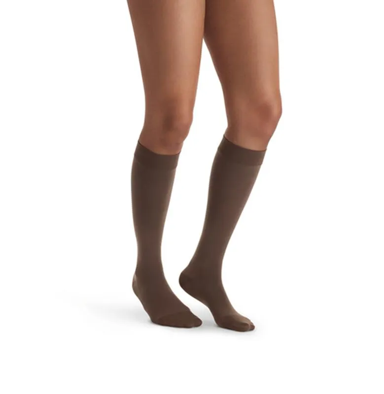 PR/1 JOBST ULTRASHEER WOMEN, KNEE HIGH, 15-20MMHG, SM, ESPRESSO, CLOSED TOE