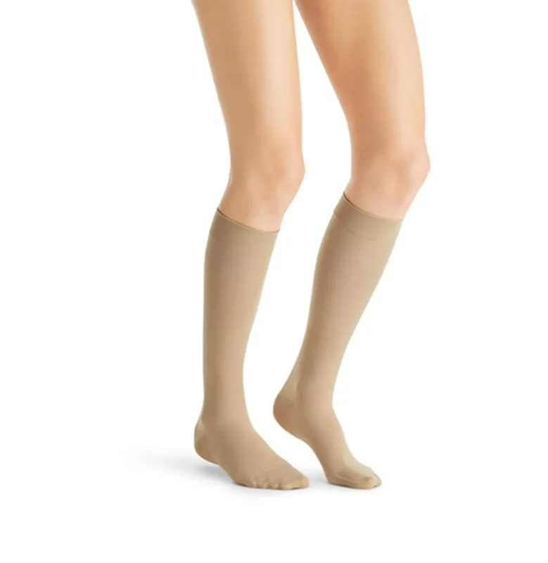 PR/1 JOBST ULTRASHEER WOMEN, KNEE HIGH, 30-40MMHG, MD, NATURAL, CLOSED TOE