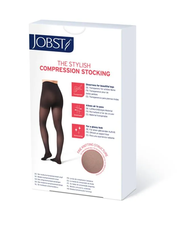 PR/1 JOBST ULTRASHEER WOMEN, PANTYHOSE, 20-30MMHG, LG, SUNTAN, CLOSED TOE