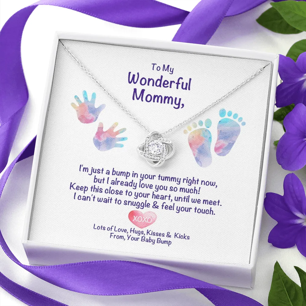 Pregnancy Gift | To My Mommy Necklace