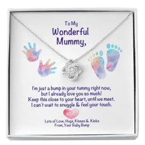 Pregnancy Gift | To My Mummy Necklace