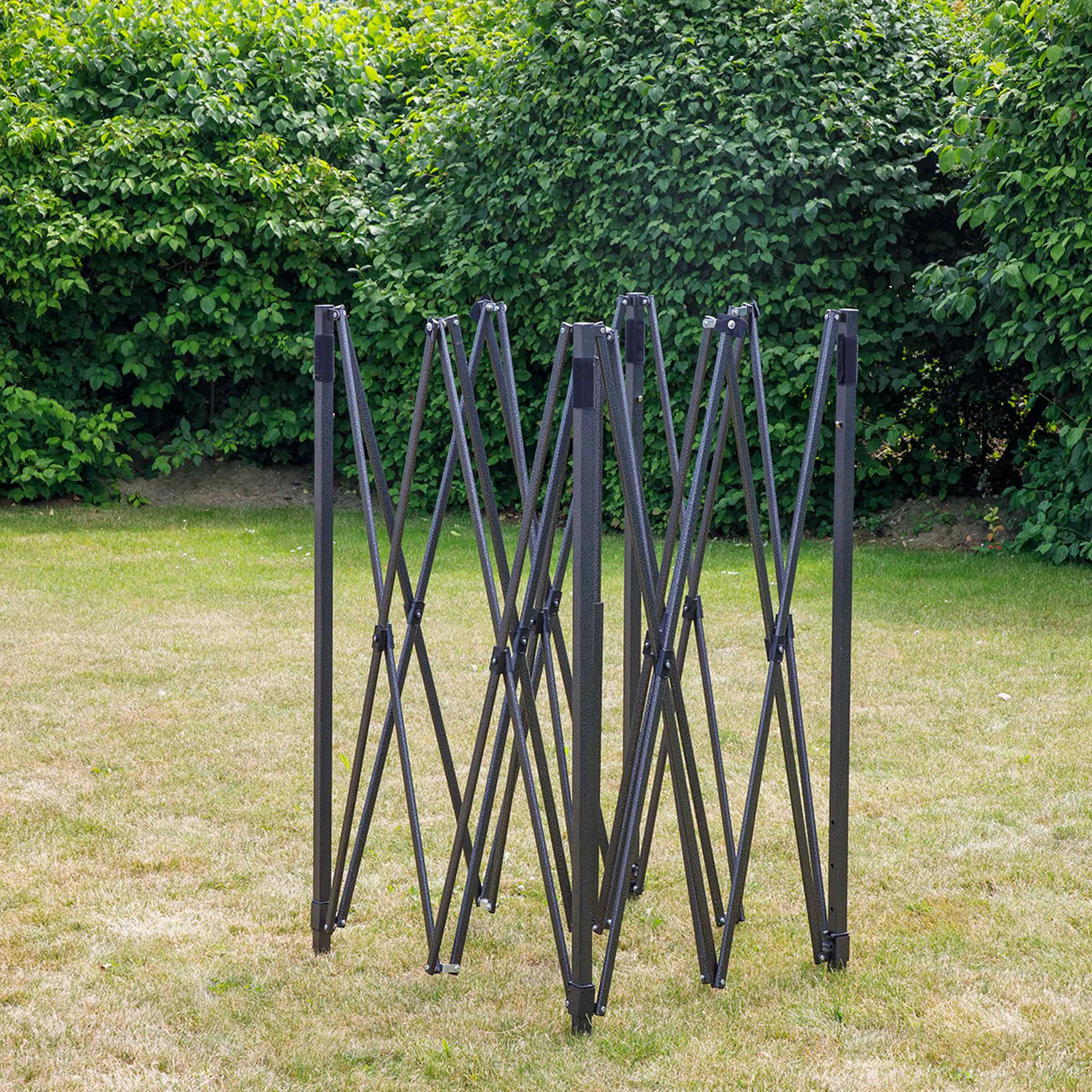 Premium 3x3m Pop-Up Gazebo, Water Resistant, Carry Bag, Stakes & Weight Bags - Beige - DG130