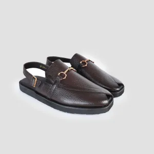 PREMIUM  BROWN MILT LEATHER SANDAL