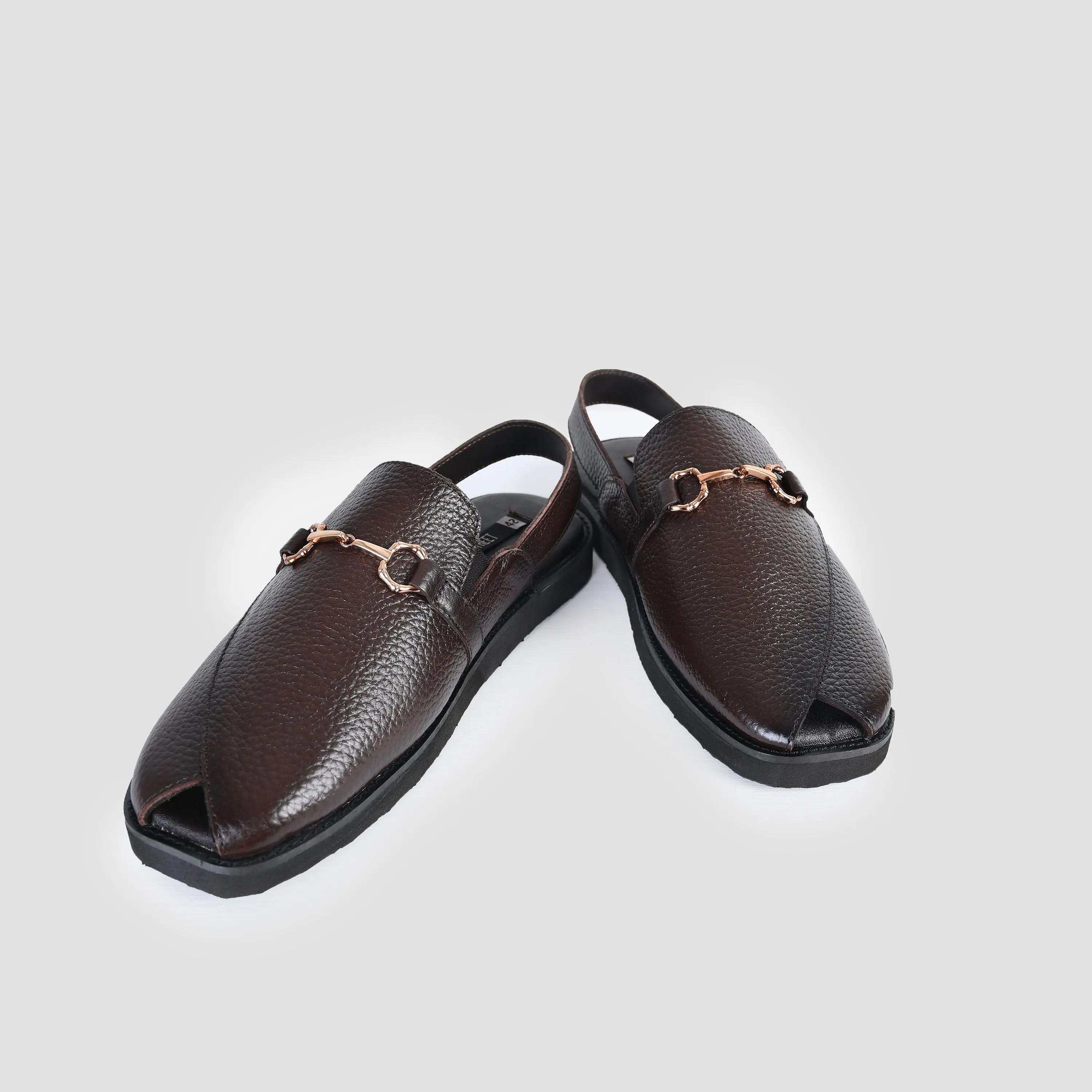 PREMIUM  BROWN MILT LEATHER SANDAL